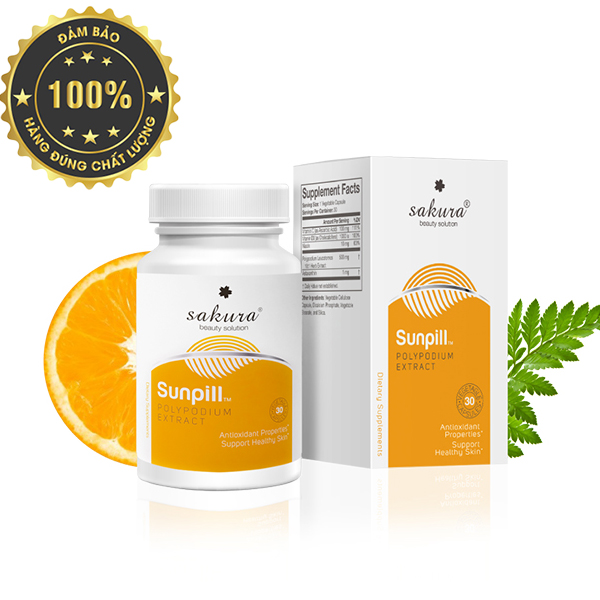 [HCM]Viên uống chống nắng nội sinh Sakura SunPill
