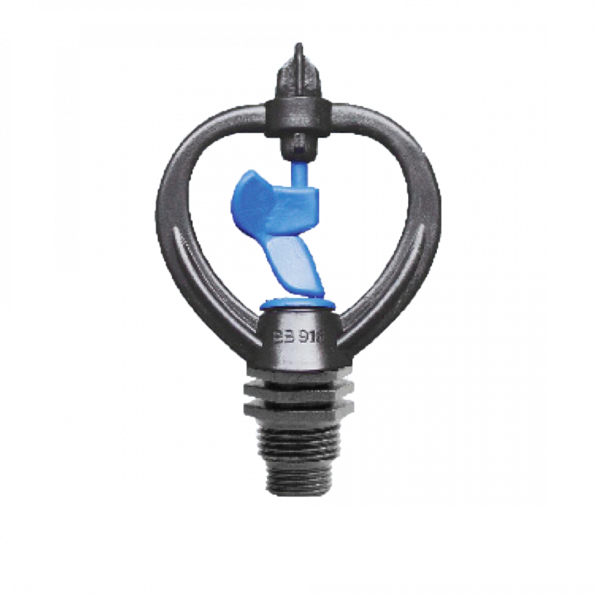 [HCM]vòi tưới cây phun mưa xoay 360 độ chuyên dùng tưới rau hoa cây cảnh cây ăn quả: sầu riêng bưởi cam quýt... ren ngoài 17 21mm.