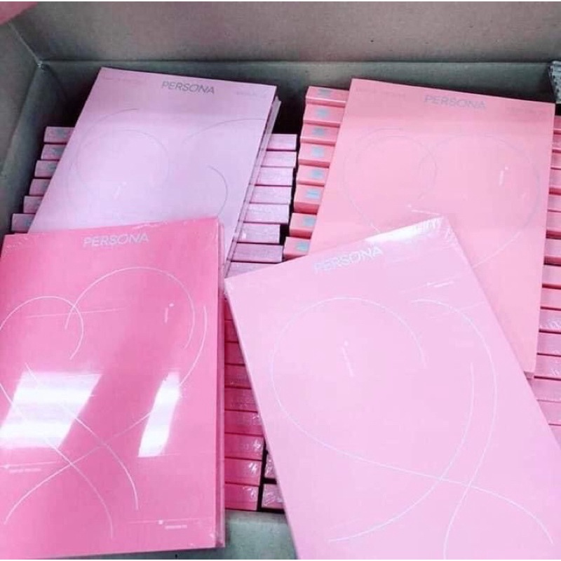 Album bts persona ver 4 nguyên seal có card
