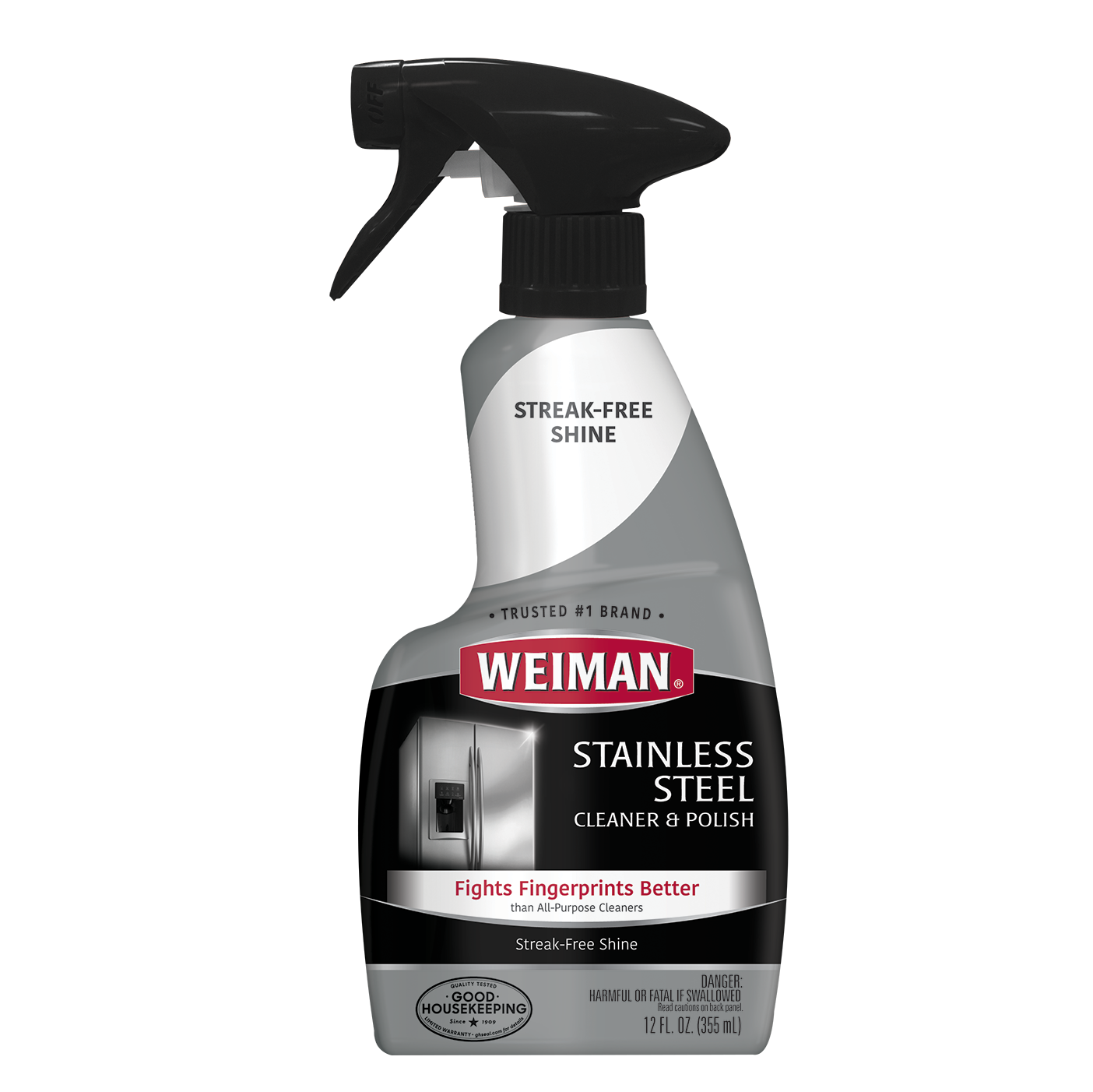 Weiman xịt đánh bóng và làm sạch inox thép - 355ml