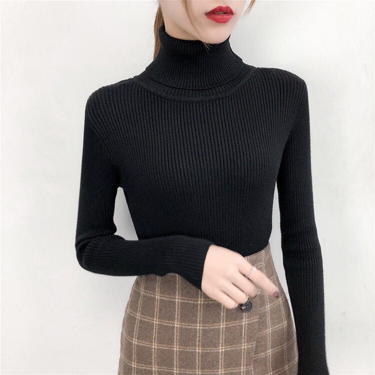 Áo len cổ 3 phân thời trang cao cấp