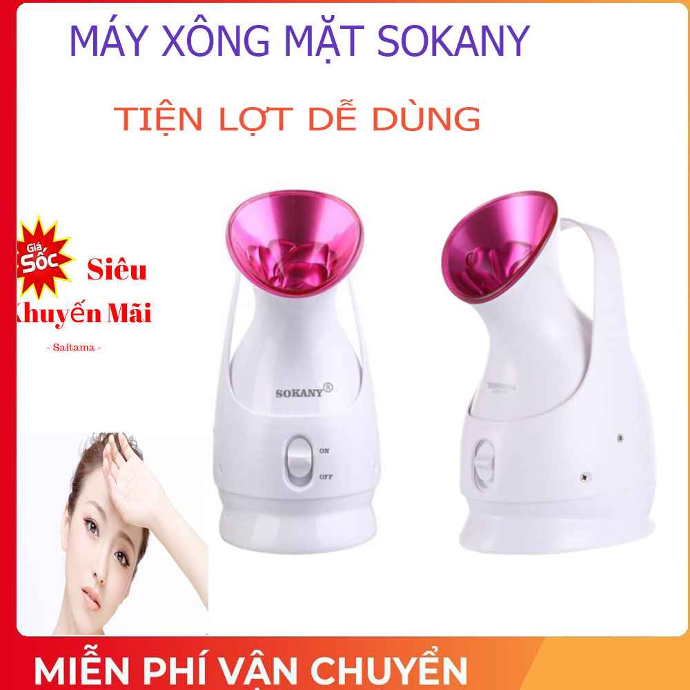 Máy xông mặt sokany tại nhà cao cấp, máy xông hơi mặt sokany đa năng
