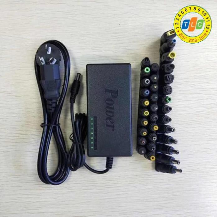 Sạc laptop đa năng model gx-96w + 34 đầu sạc. vi tính quốc duy