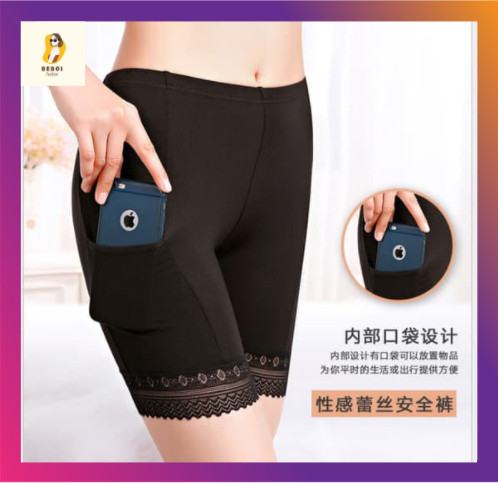 Quần đùi lót ren cho nữ mặc đầmbeboi-fashion