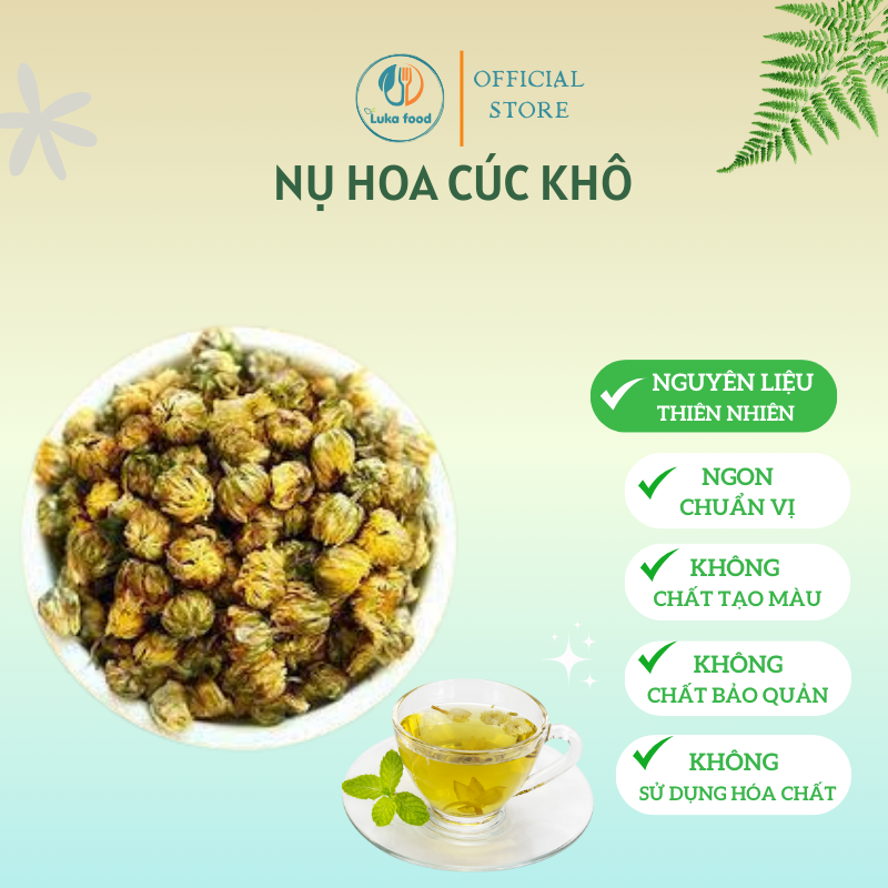 Hoa cúc khô pha trà 200g thảo dược tốt cho sức khỏe
