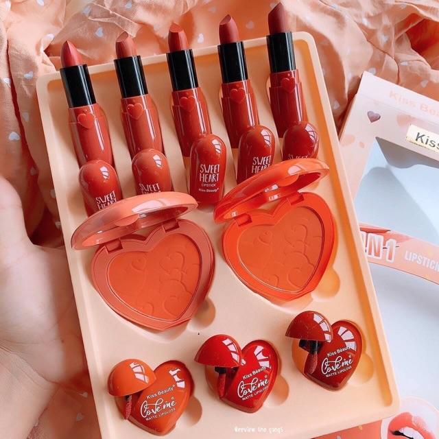 Set makeup 10 món Kiss Beauty