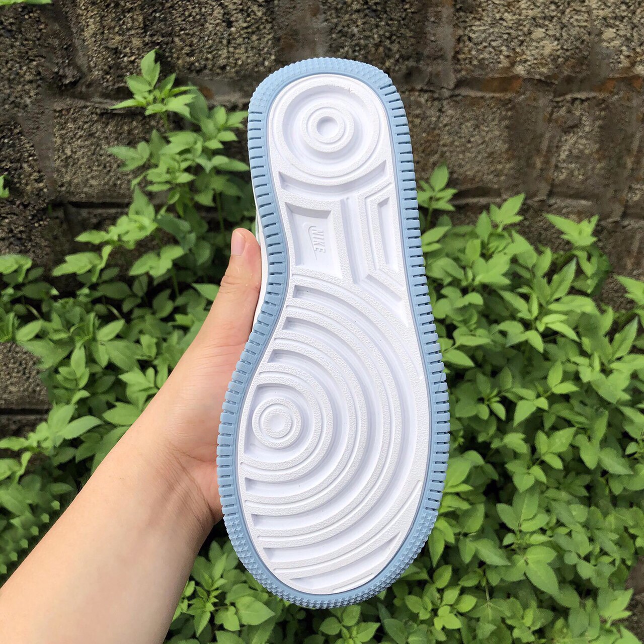 Giày AF1 Màu Mới , GIÀY NIKE MỚI MÀU Trắng Đế Xanh - Trắng Đế Hồng