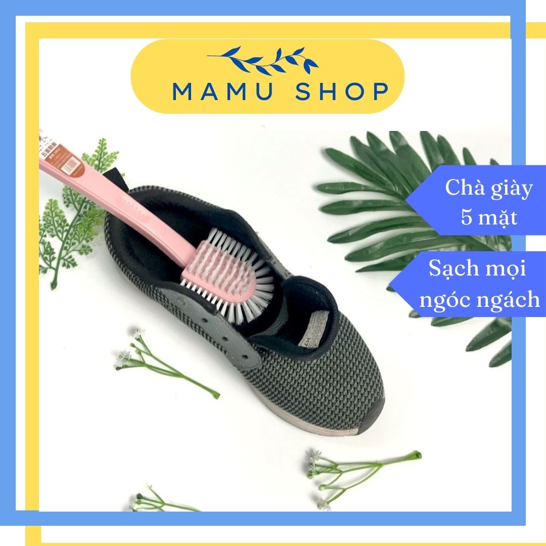 Bàn chải chà giày, bàn chải vệ sinh giày Mamu shop