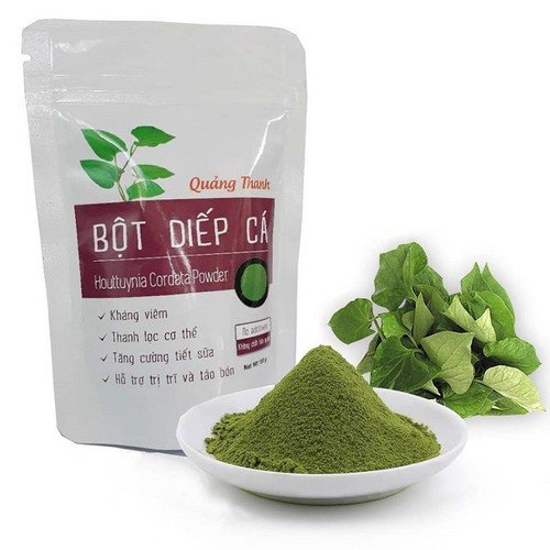 Bột Diếp Cá nguyên chất Quảng Thanh 100g