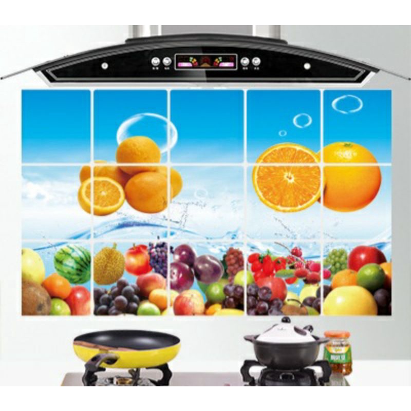 Tấm dán bếp cách nhiệt 45 x 75 cm