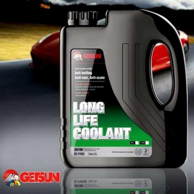 Nước làm mát động cơ getsun long life coolant 2l bt136
