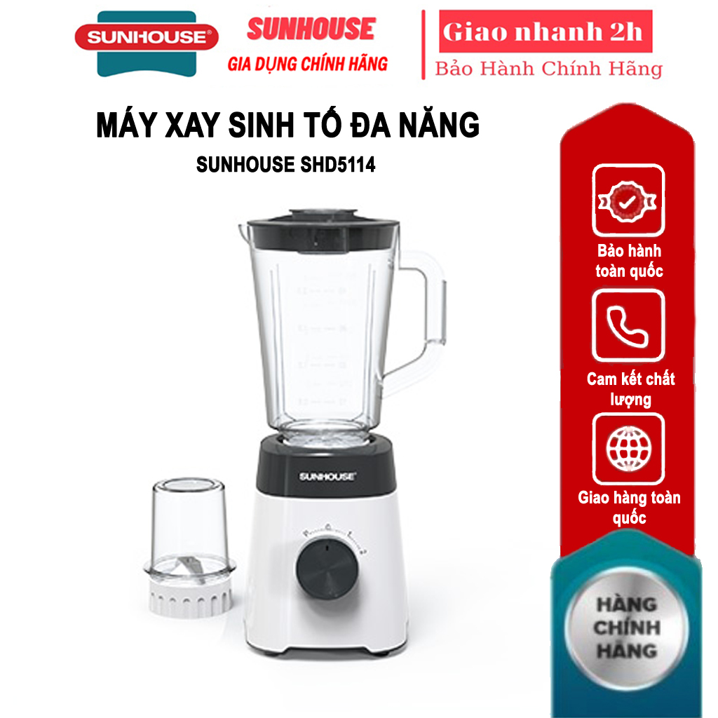 MÁY XAY SINH TỐ ĐA NĂNG SUNHOUSE SHD5114