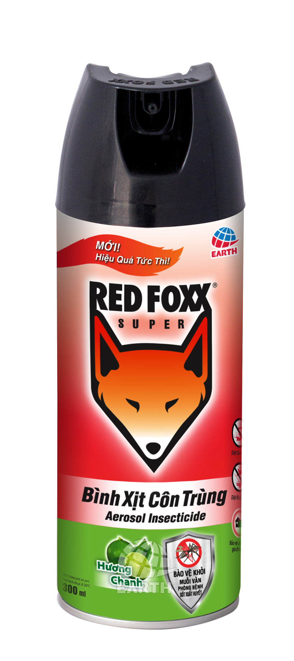 Bình xịt côn trùng RED FOXX - Hương Sakura 600ml, 300ml