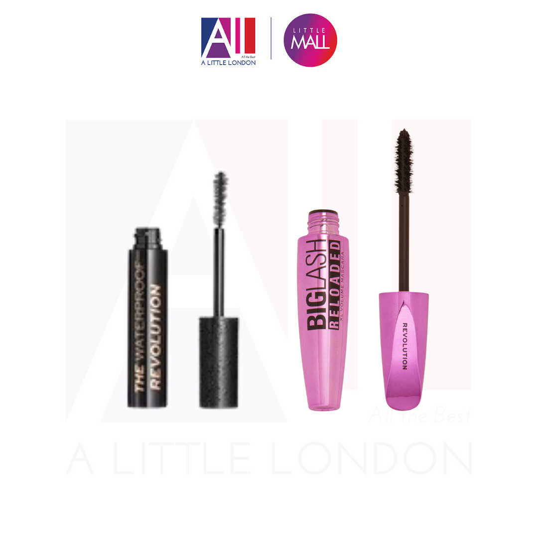 Mascara Revolution The Waterproof-Black /  Big Lash Reloaded x Volume Masacara 8g (Bill Anh)