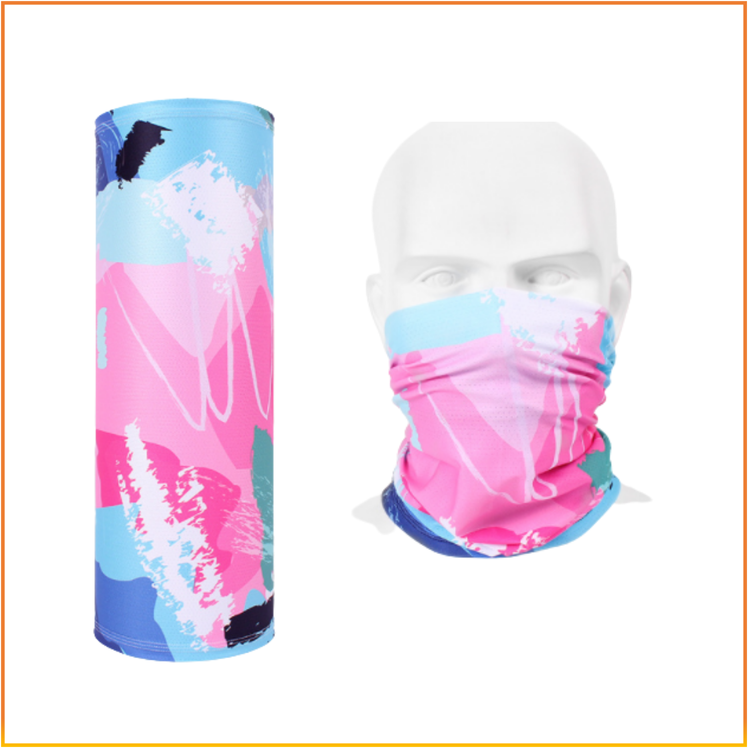 Khăn Đa Năng Chống Nắng,Khăn ống Đa Năng Đi Phượt Chống BỤi Chất Liệu Lụa Sữa Cao Cấp MILES