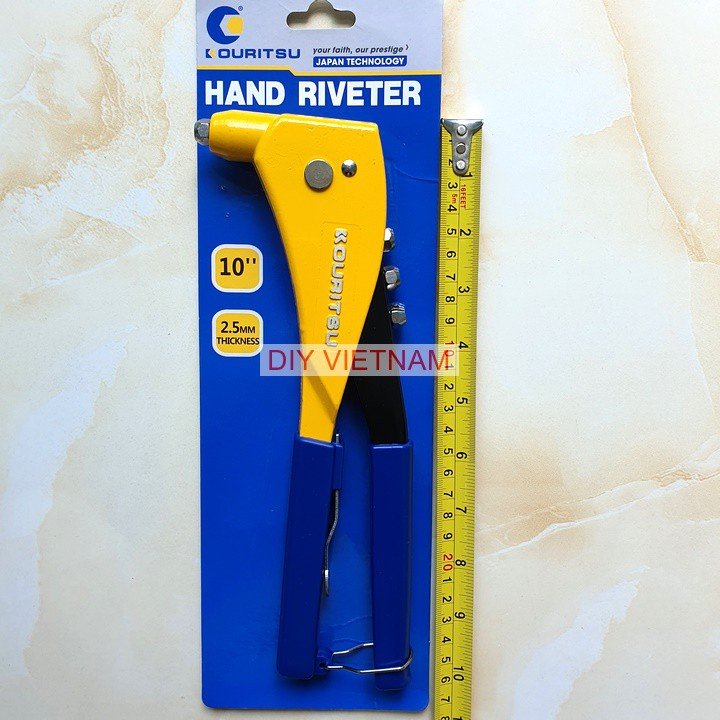 Kìm rút đinh tán rive Nhật Bản Kouritsu 10 inch (25cm), Bảo hành 12 tháng, Kiềm rút đinh, Kềm rút đinh tán, Kìm bấm rive