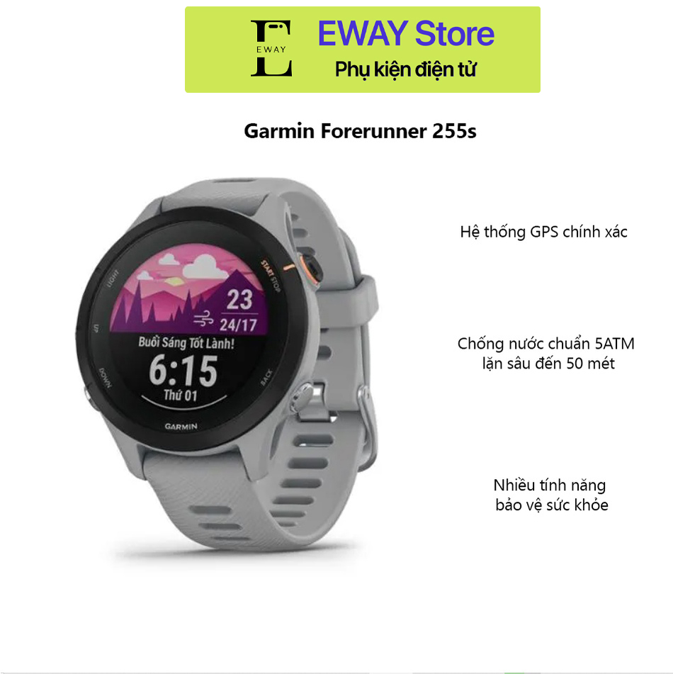 Đồng hồ thông minh Garmin Forerunner 255S 41mm