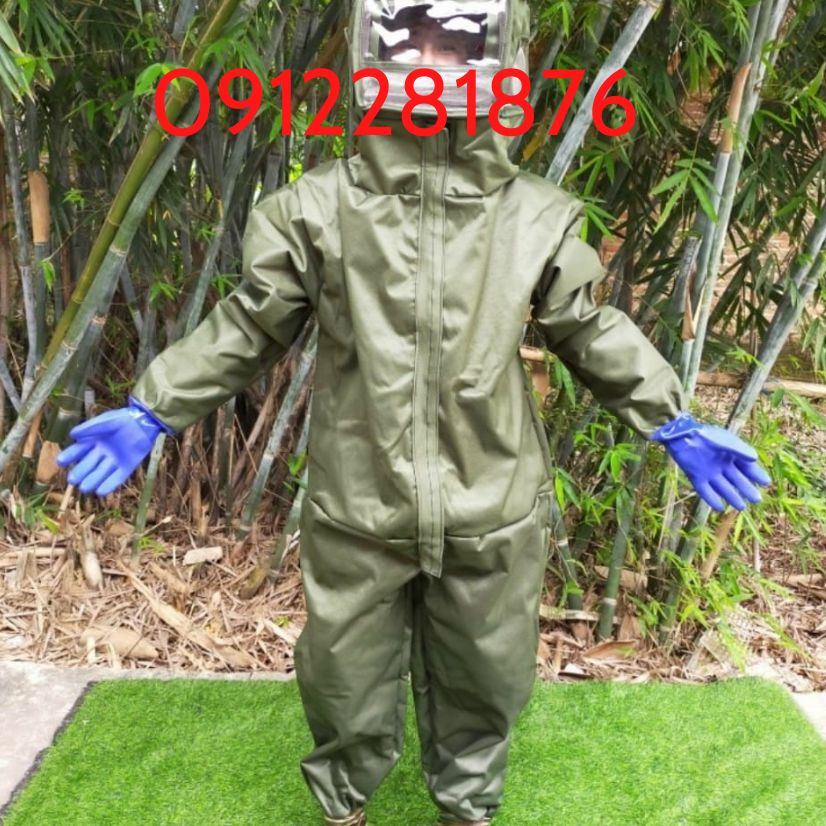 Quần Áo Bắt Ong Vải Bò KaKi Cải Tiến 2024