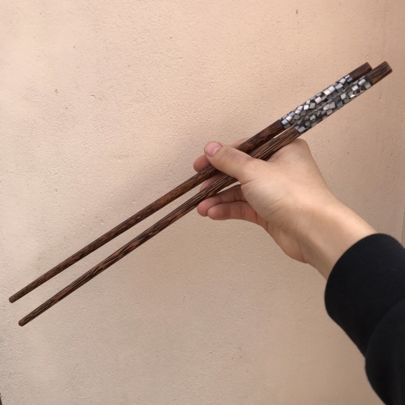 Đũa xào nấu Gỗ Dừa đầu Xà Cừ , không độc hại khi gặp nhiệt độ cao (1 Đôi) - HAHANCO - CTH728