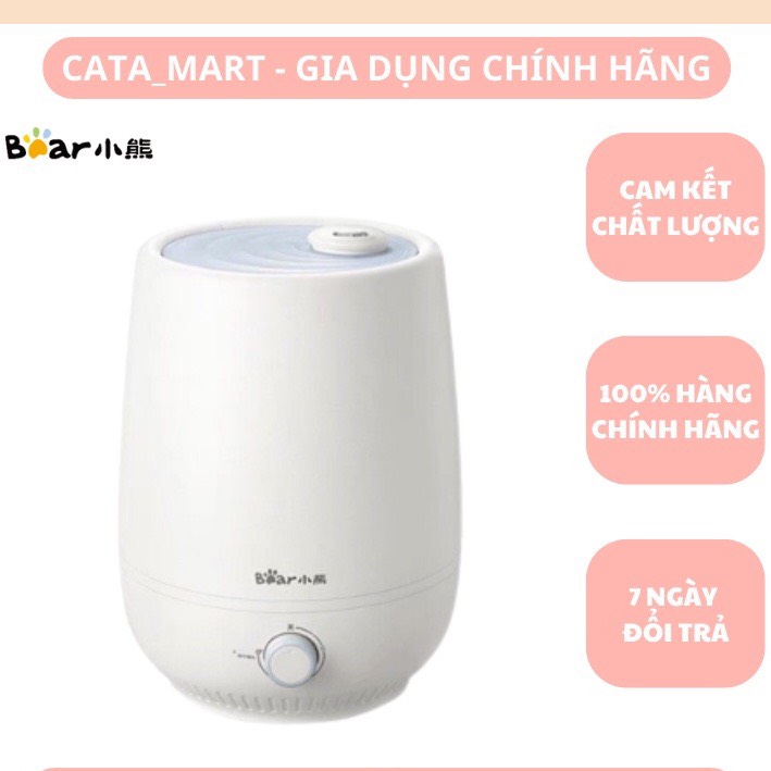 Máy Phun Sương Tạo Ẩm Khuếch Tán Tinh Dầu Bear dung tích 4.5L mẫu mới nhất