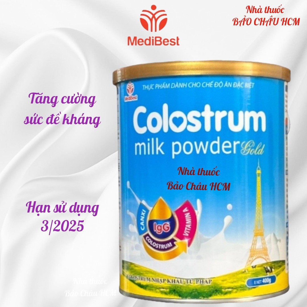 Sữa non Colostrum milk powder gold tăng cường sức đề kháng