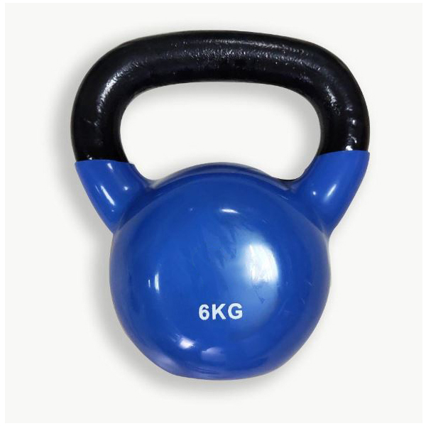 Tạ Bình Vôi,Tạ Ấm,Tạ Quai Xách Bọc Cao Su 6kg Cao Cấp Đại Nam Sport