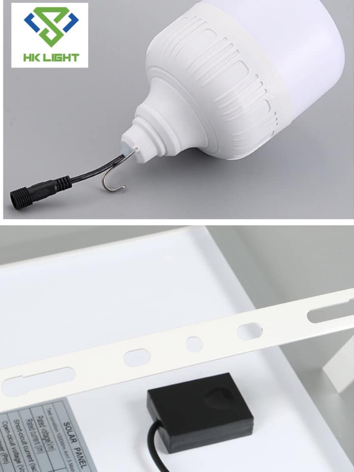 Bóng Đèn Bulb Năng Lượng Mặt Trời HK Light 50w/60w/120w/200w (Không kèm tấm pin)