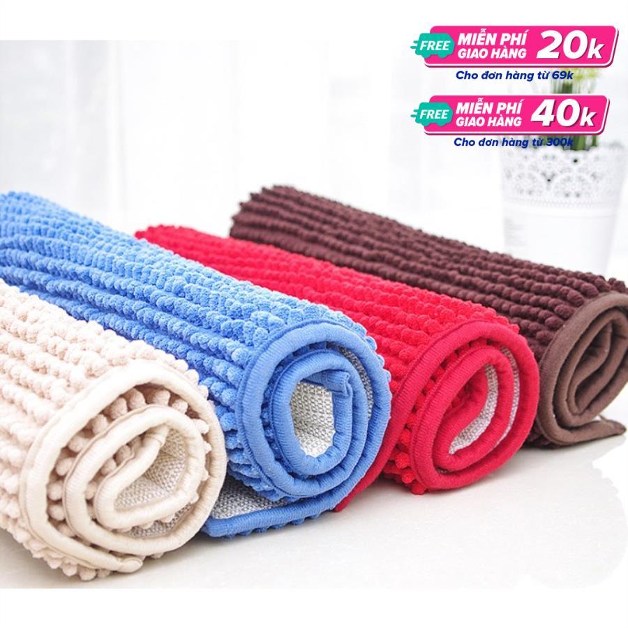 [Miễn phí vận chuyển toàn quốc] Thảm san hô  lau chân 50x30cm,siêu mềm, siêu thấm hút.