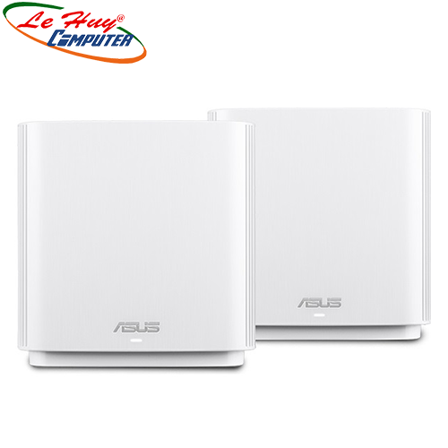 Hệ thống mesh wi-fi 6 asus xt8 zenwifi chuẩn ax6600 3 băng tần- hàng chính hãng