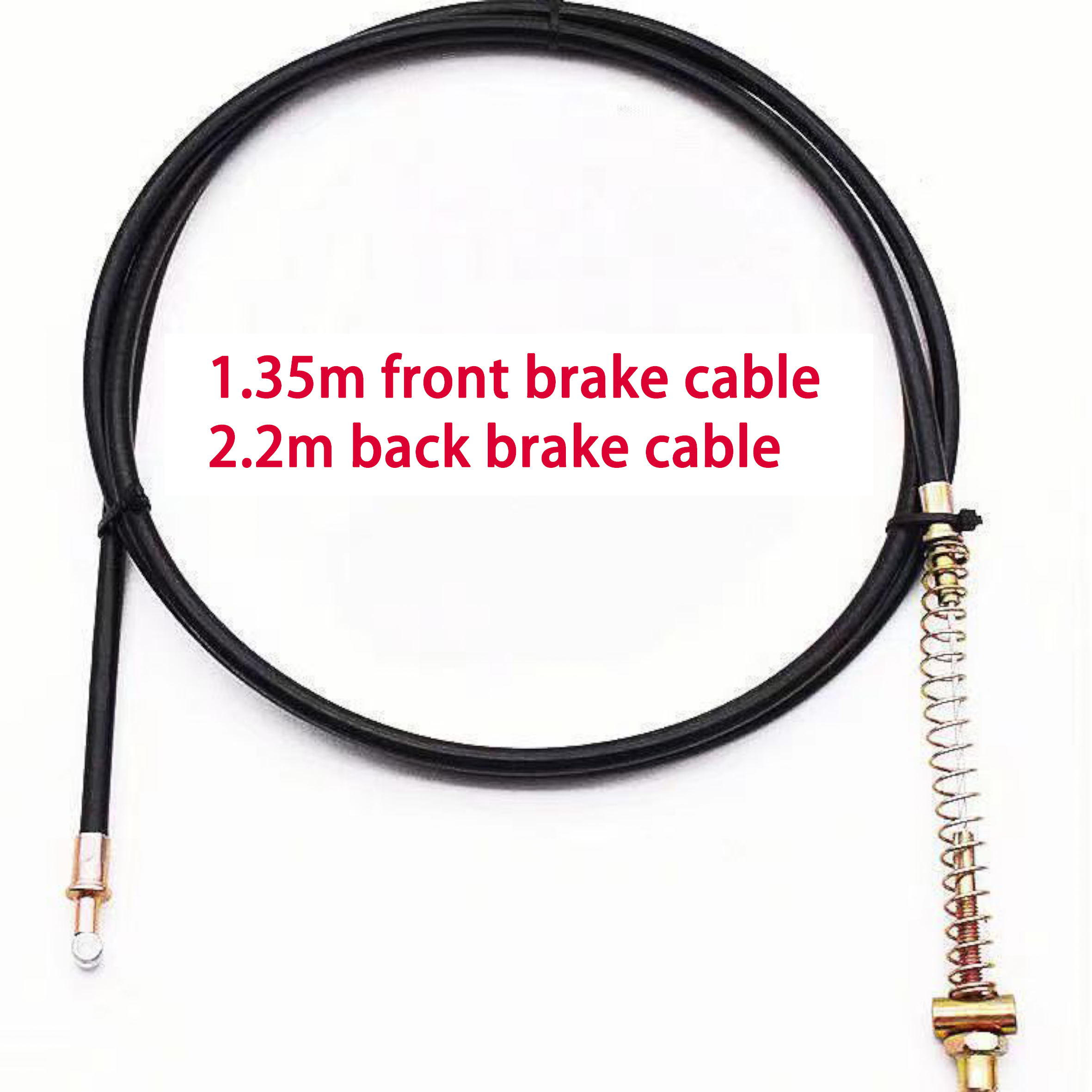 Dây phanh xe điện chính hãng, 1.35m, 2.2m, Dây Phanh Trước Sau Xe Đạp Điện, Dây phanh sau xe điện