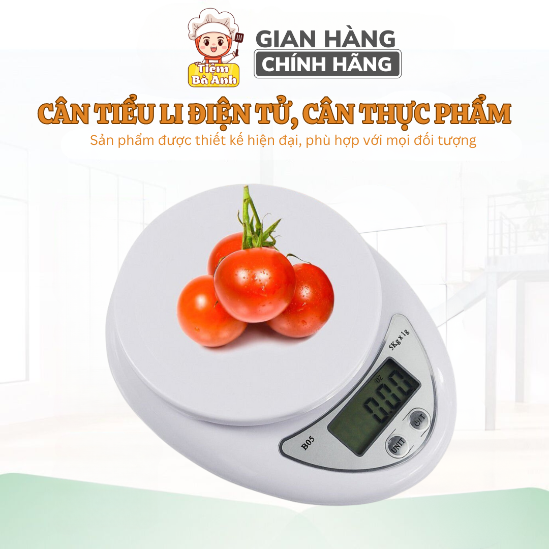 Cân tiểu ly điện tử mini, cân thực phẩm nhà bếp i2000, sf400, sh131, 5kg, độ chính xác 0.01 chính hãng, siêu tiện dụng