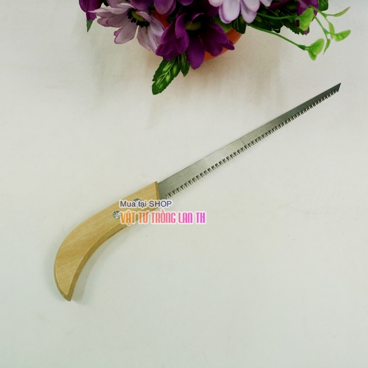 Cưa lách cán gỗ lưỡi thép SK5 sắc bén