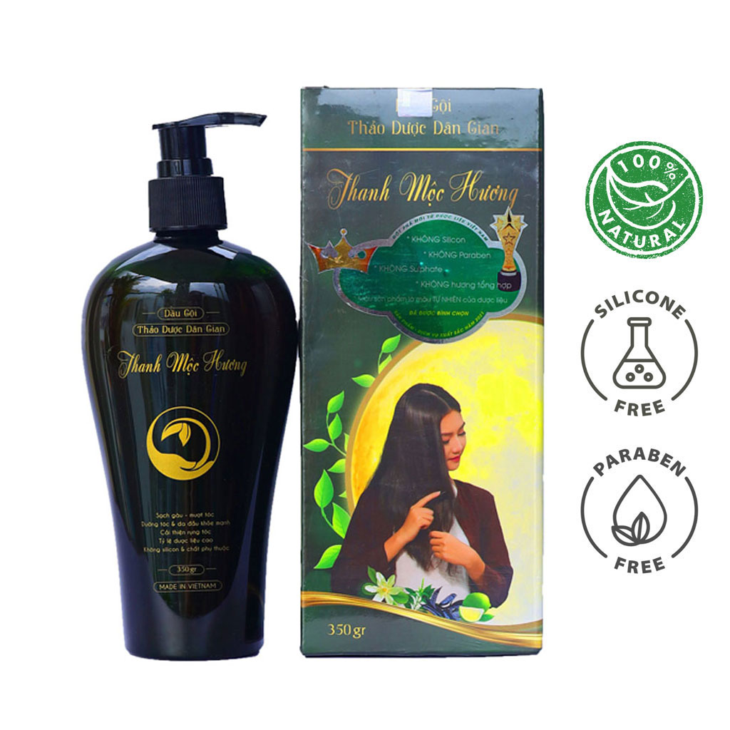 Dầu gội THANH MỘC HƯƠNG giảm gàu, rụng tóc, giảm nấm da đầu MẪU MỚI 350g