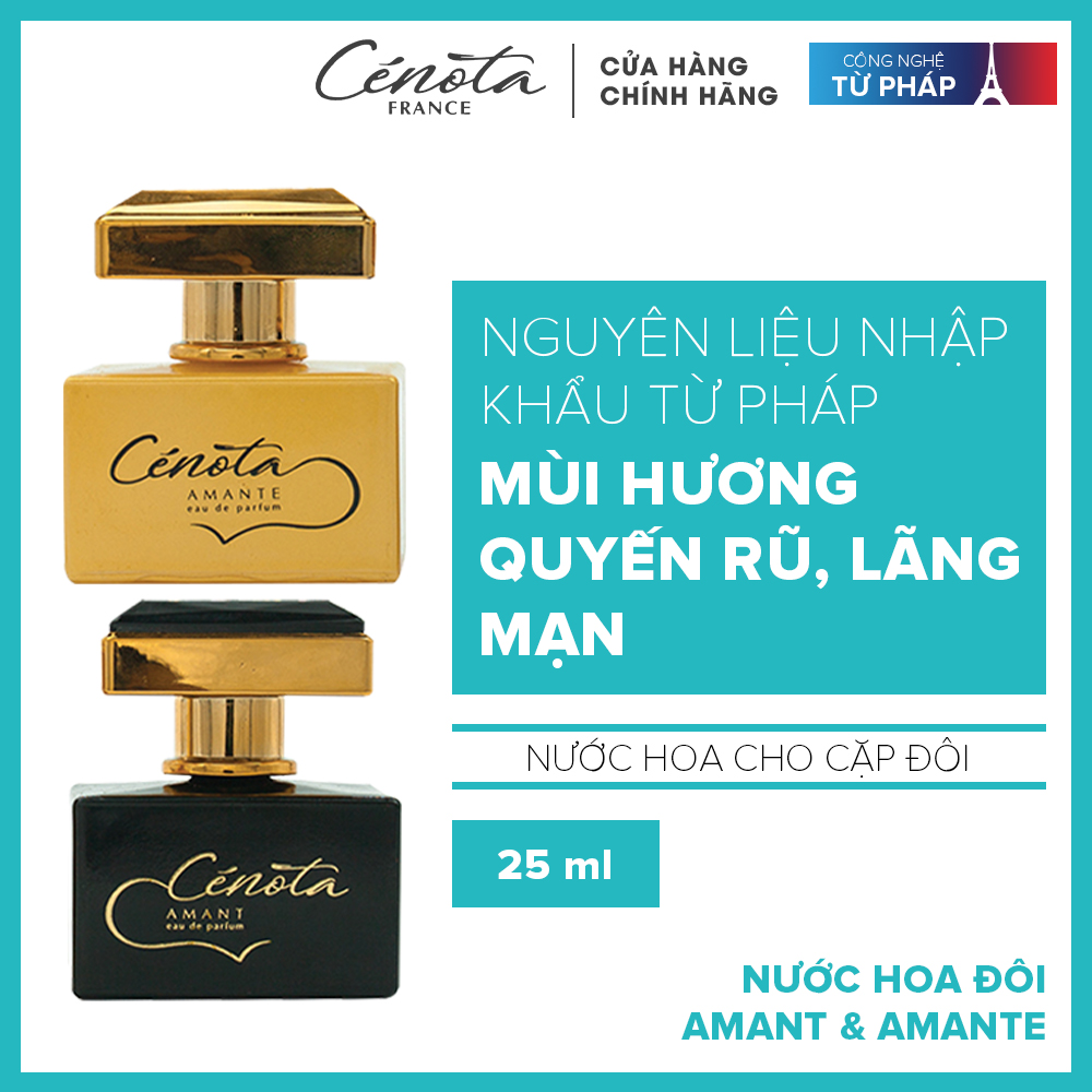 Nước hoa Cénota Couple Amant & Amante 25ml