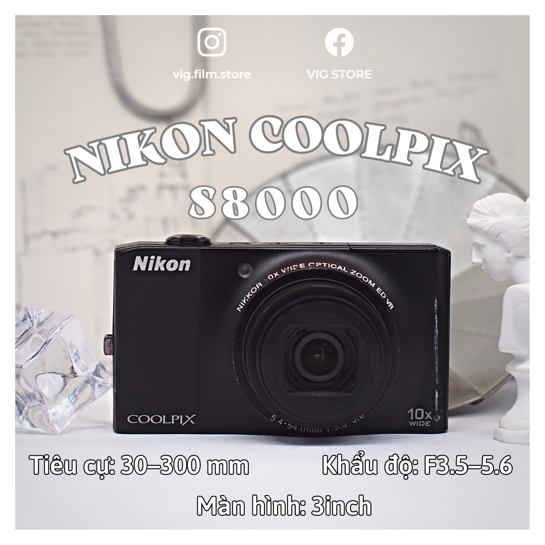 Nikon coolpix s8000