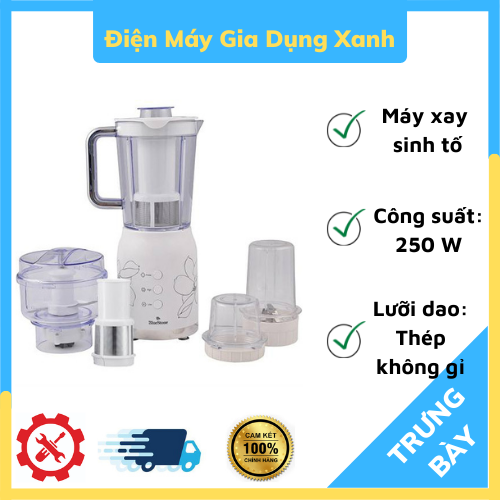 Máy xay sinh tố Bluestone BLB-5335W MỚI 100% Cối xay sinh tố dung tích sử dụng 1.2 lít bằng nhựa cao cấp, không bám mùi, dễ dàng vệ sinh sau khi sử dụng