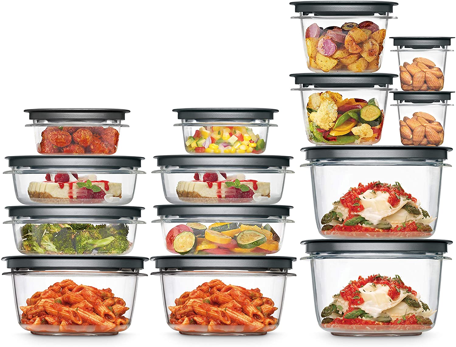 [HCM]Bộ hộp Rubbermaid Premier 28 chi tiết - 14 hộp - USA