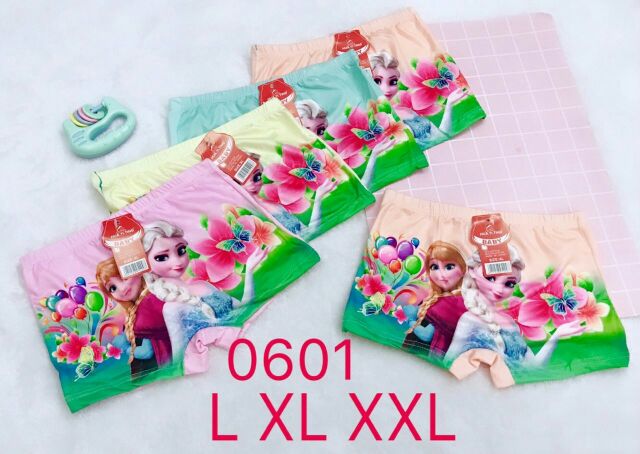 Set 5 quần chip đùi elsa cho bé