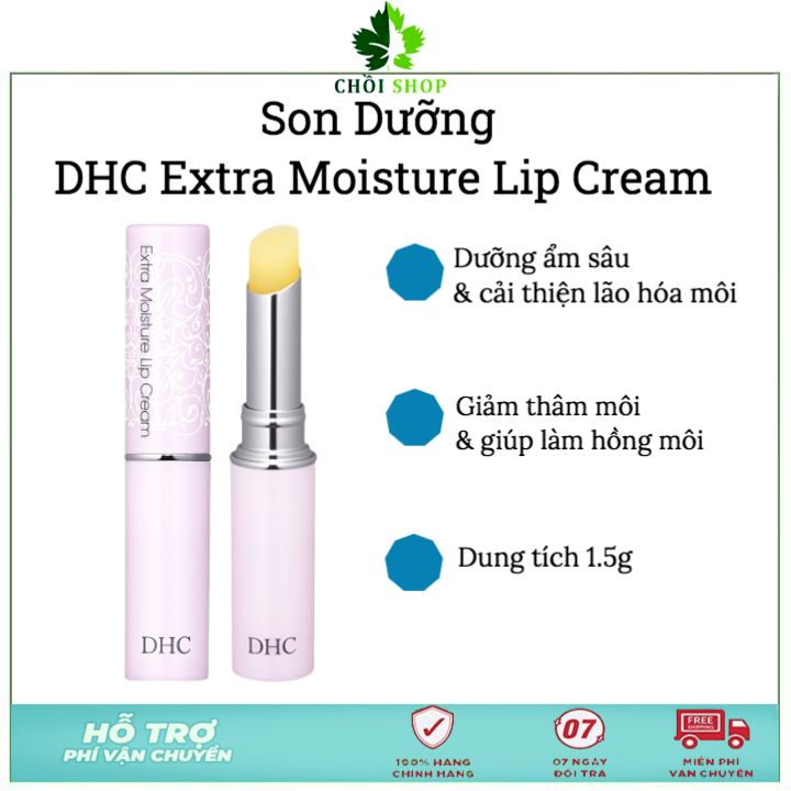 Son dưỡng môi dhc extra moisture lip cream cao cấp nhật bản dhc 1.5g