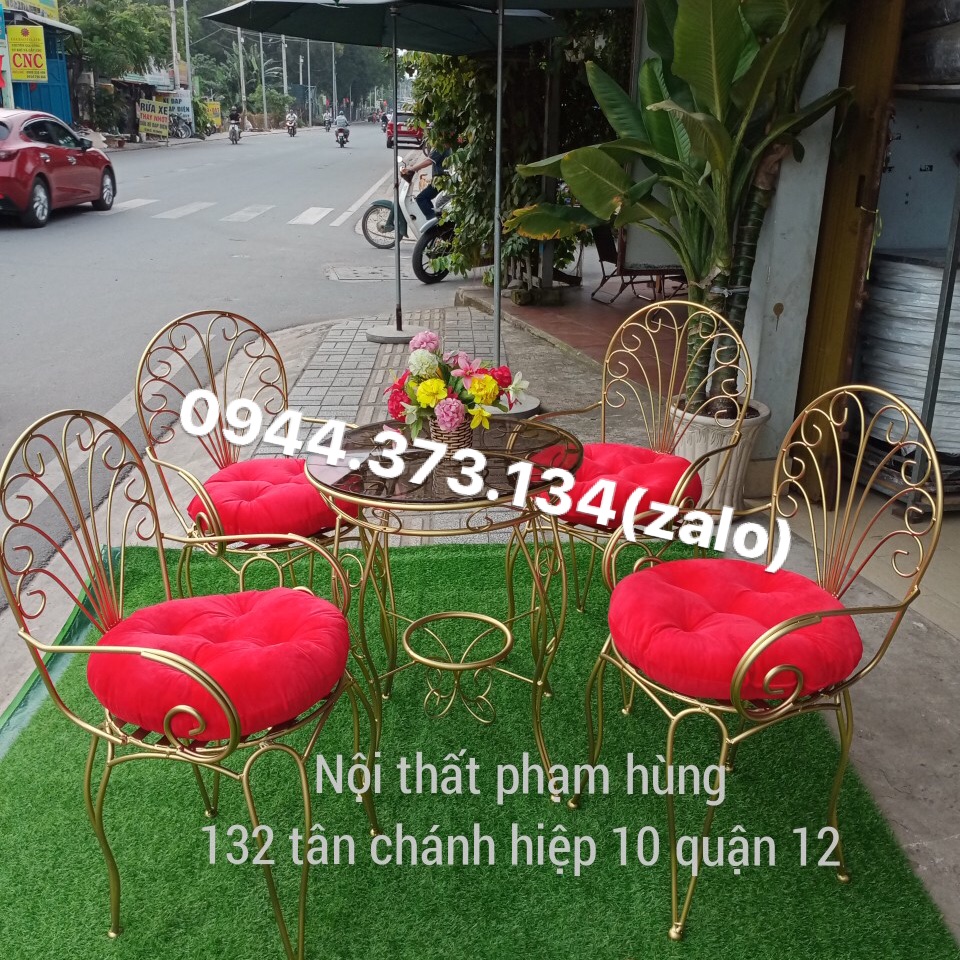 [HCM]Bàn ghế sắt mỹ nghệ