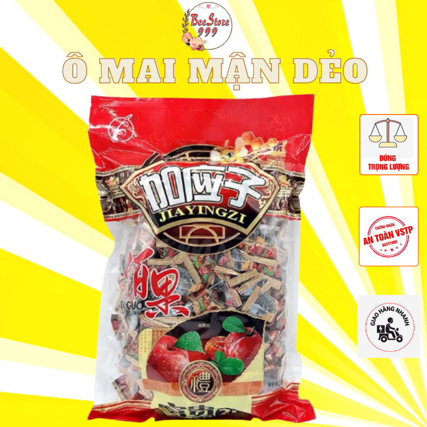 Ô mai mận dẻo chua ngọt túi 500g