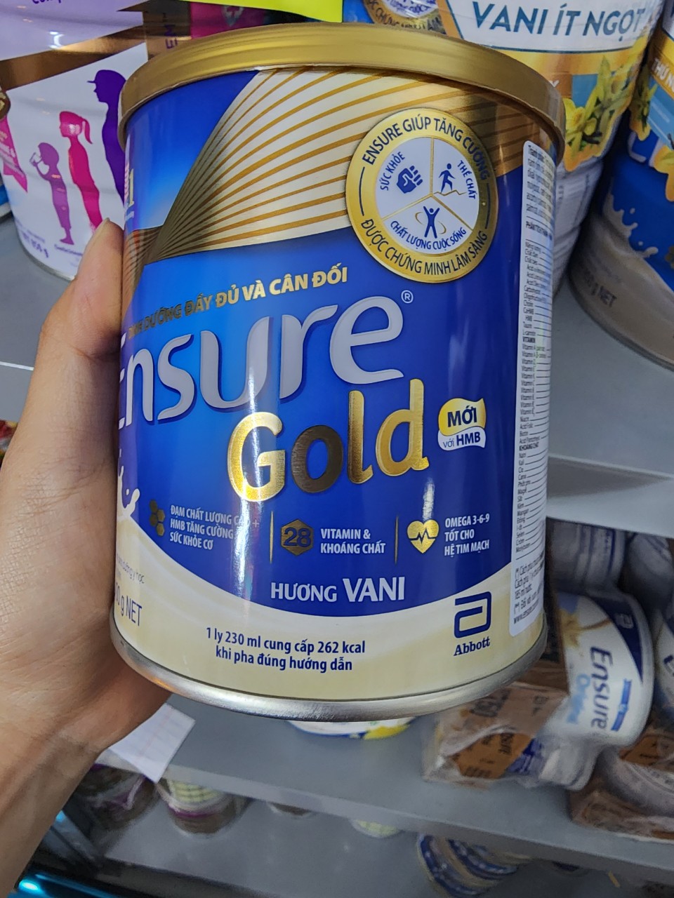 Sữa Ensure Gold 400g-Sản Phẩm Dinh Dưỡng Số 1 Cho Người Gầy Ốm