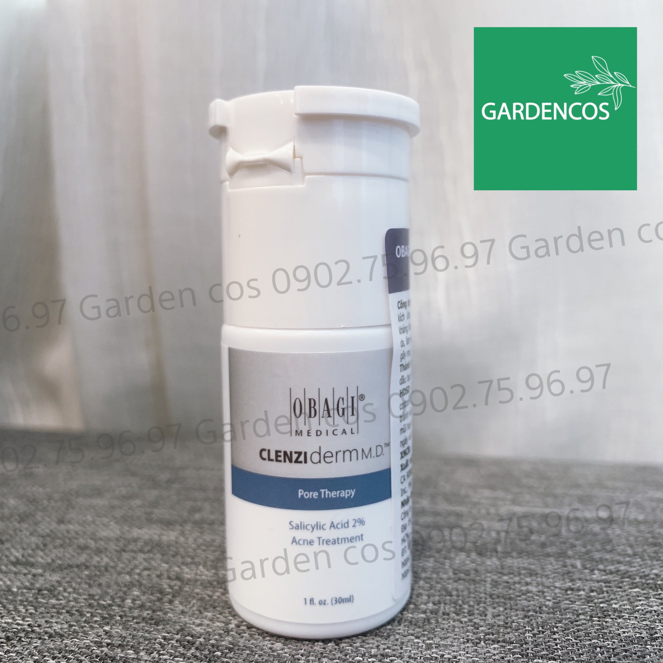Nước Hoa Hồng Thu Nhỏ Lỗ Chân Lông BHA 2% Clenziderm MD Pore Therapy