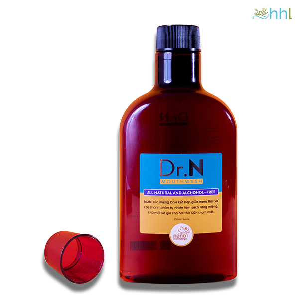 Nước súc miệng nano bạc dr.n 350ml