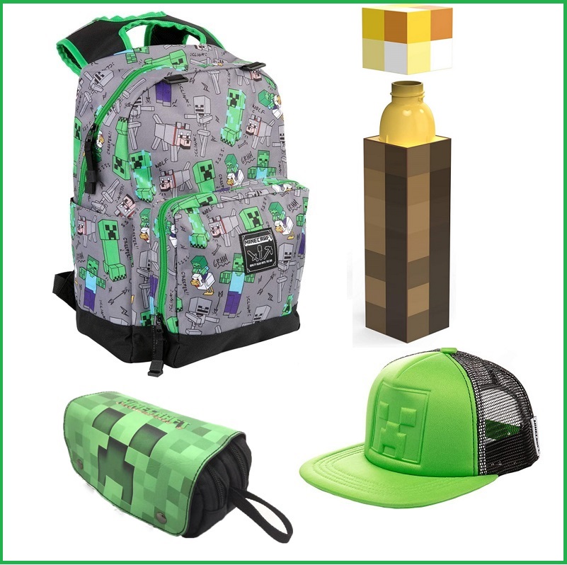 Đồ dùng học tập Minecraft cực ngầu