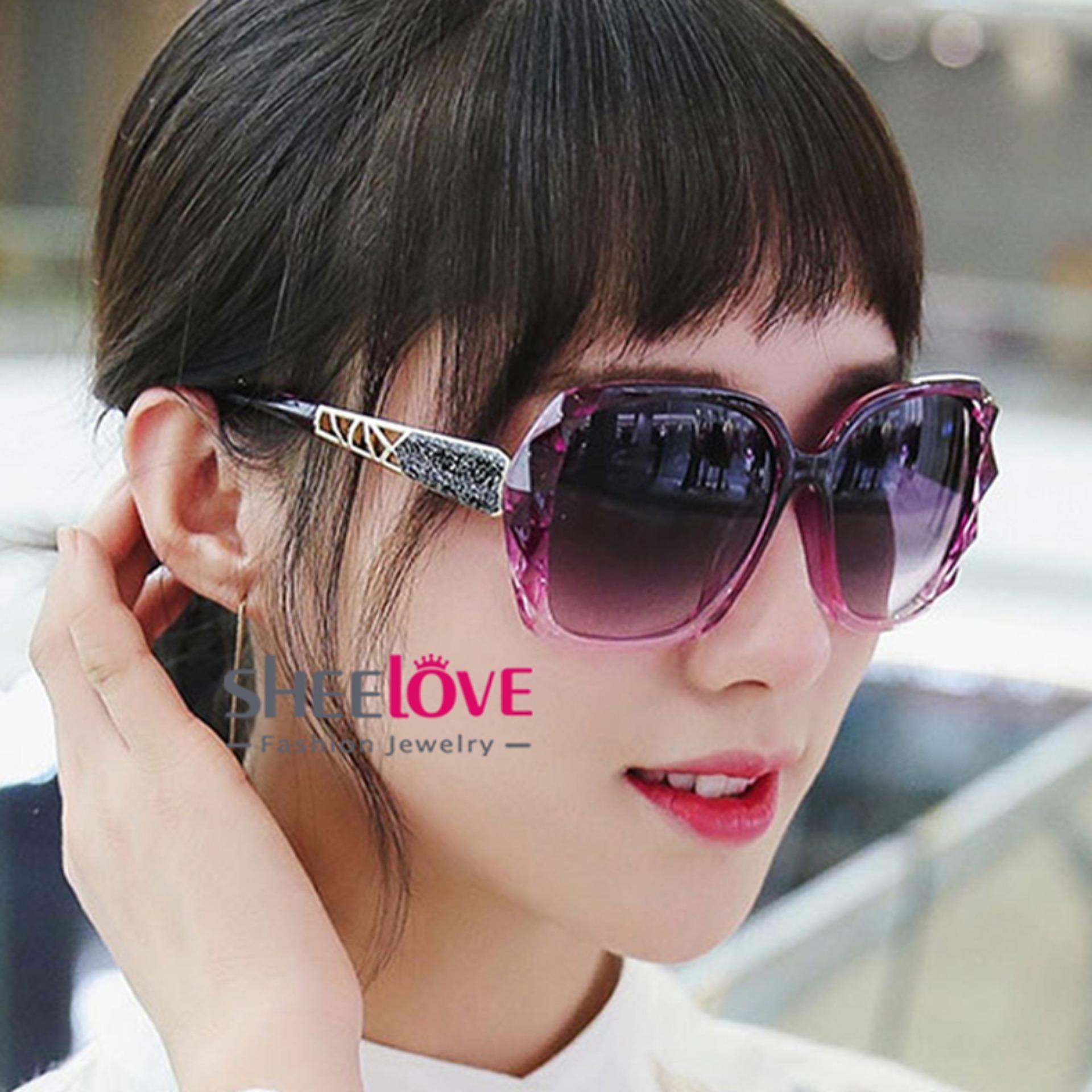 [HCM]kính mát Kính râm nữ Siêu rẻ thời trang Phong cách Hàn Quốc Chất lượng cao cấp kiểu ngoại cỡ xinh xắn Giá sỉ K5101