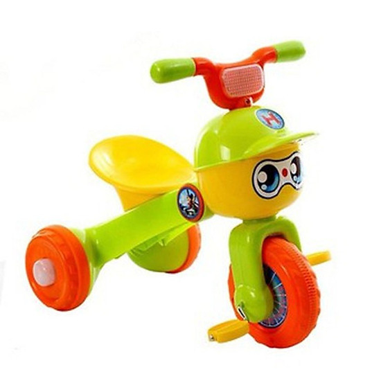 [HCM]Xe chòi chân - xe 3 bánh có bàn đạp - 2 in 1 - hình CẦU THỦ NHÍ