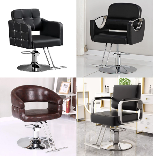 Ghế cắt tóc Ghế làm tóc Salon Chai