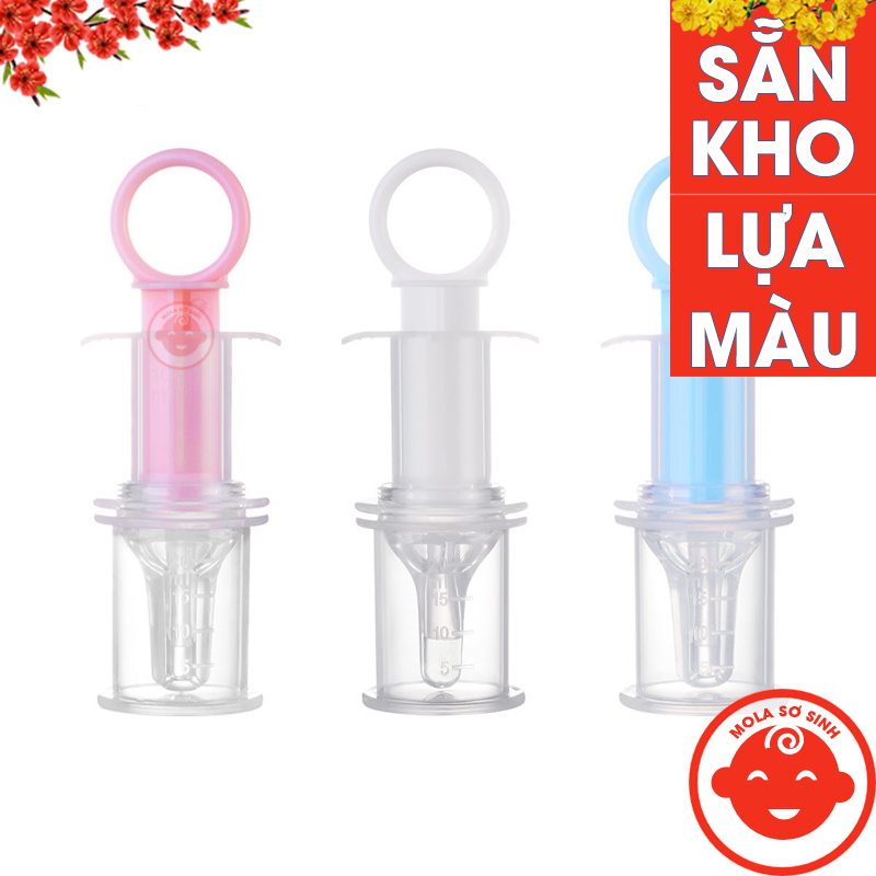 Dụng cụ cho bé uống thuốc, bón sữa an toàn cho bé yêu