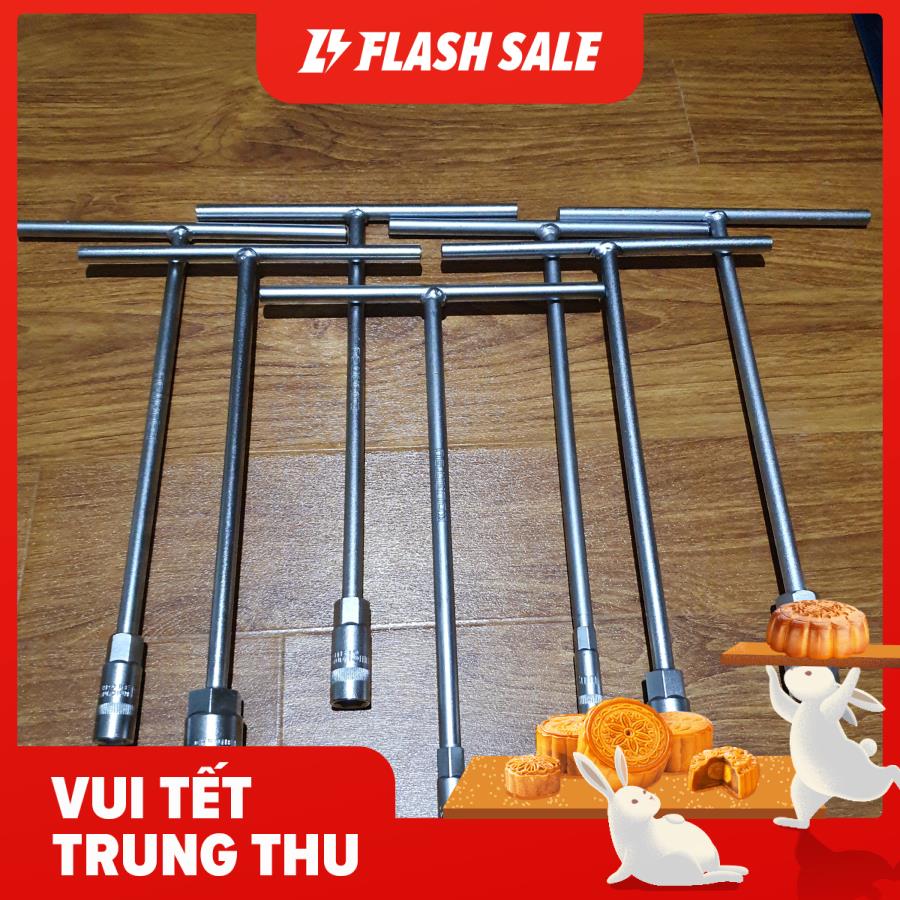 Bộ tay vặn chữ t gồm 7 chi tiết từ 8mm - 19mm hãng kouritsu nhật bản, bảo hành 12 tháng, tay van chu t, cần siết chữ t, bộ khóa chữ t, bo khoa chu t